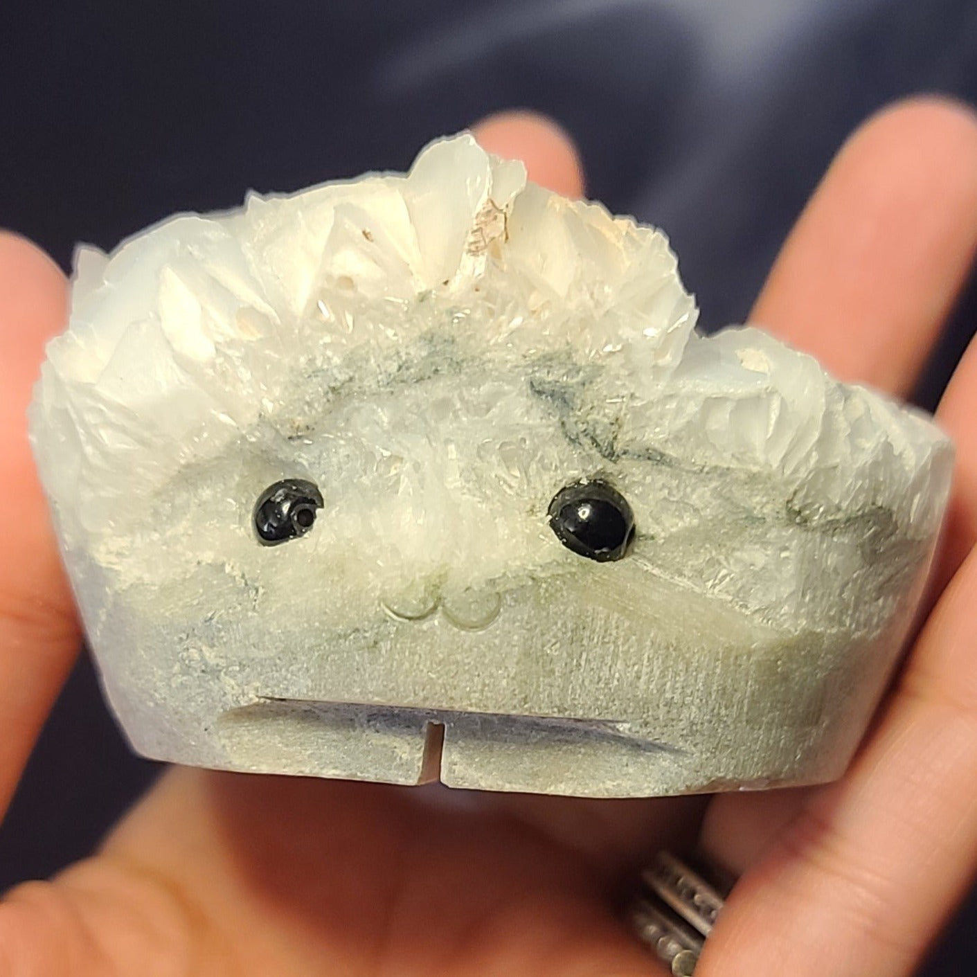 Calcite rose hedgie (larger one) - DejaMarah Crystal Therapy