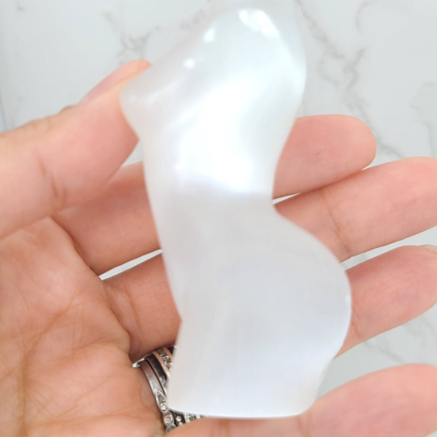 Selenite Body - DejaMarah Crystal Therapy 