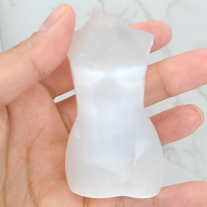 Selenite Body - DejaMarah Crystal Therapy 