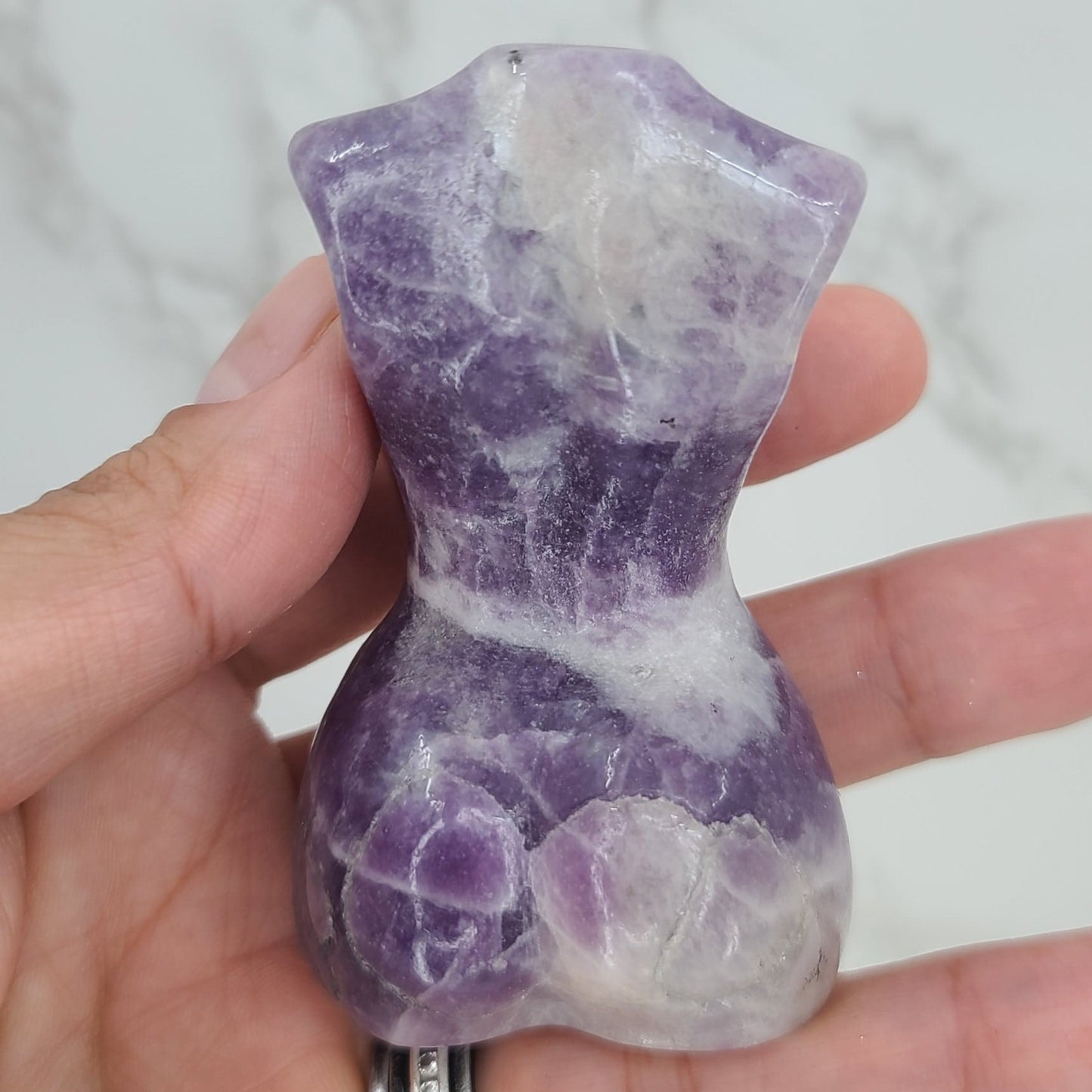 Lepidolite Body (larger one) - DejaMarah Crystal Therapy 