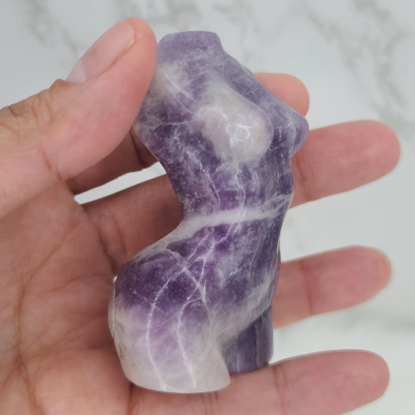 Lepidolite Body (larger one) - DejaMarah Crystal Therapy 