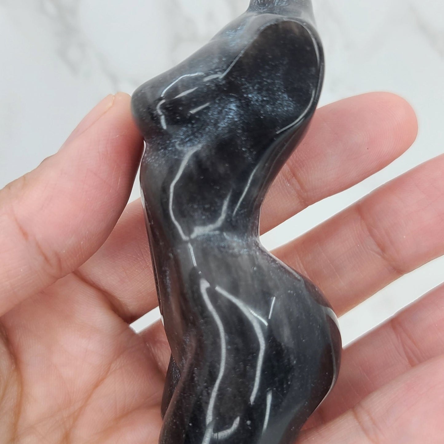 Goldian Obsidian Goddeds Body - DejaMarah Crystal Therapy 