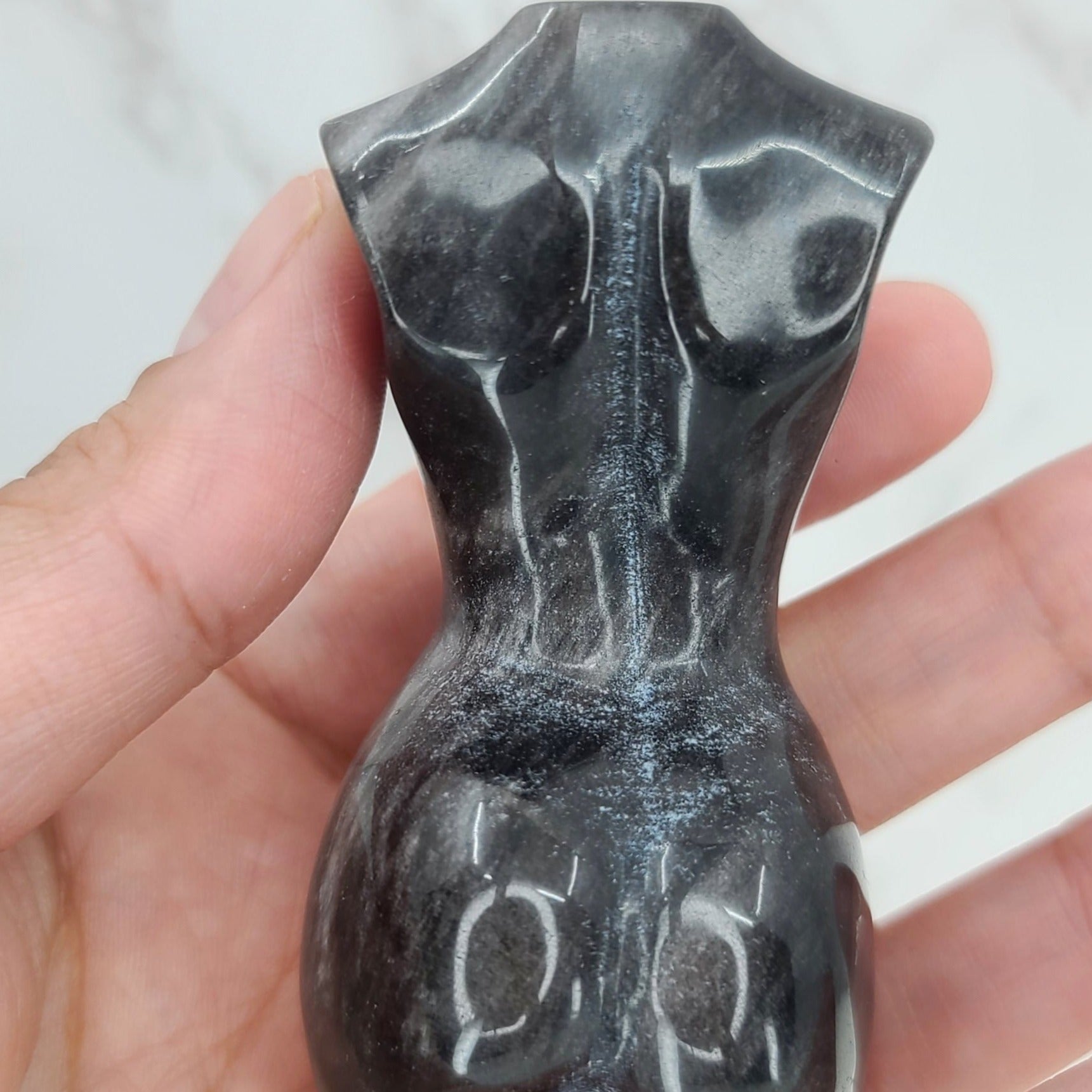 Goldian Obsidian Goddeds Body - DejaMarah Crystal Therapy 