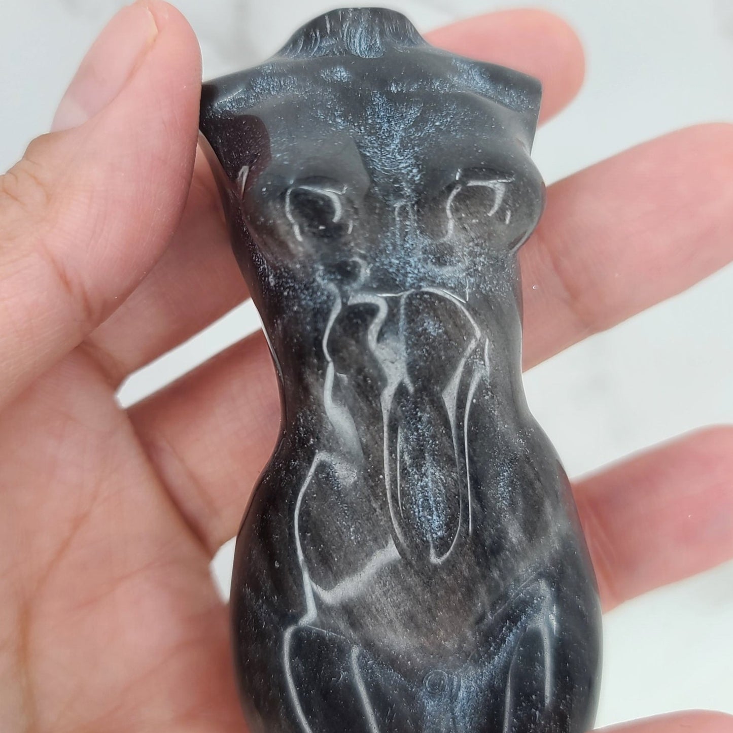 Goldian Obsidian Goddeds Body - DejaMarah Crystal Therapy 