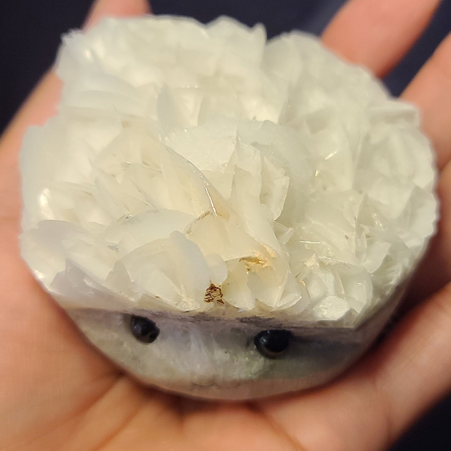 Calcite rose hedgie (larger one) - DejaMarah Crystal Therapy 