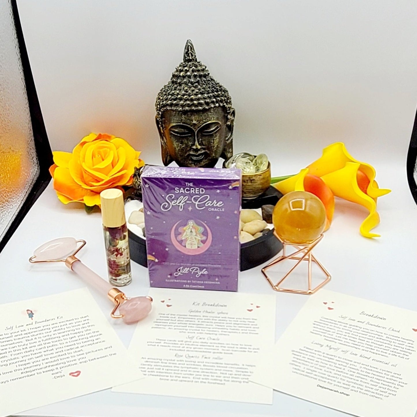 Self love and boundaries kit - DejaMarah Crystal Therapy 
