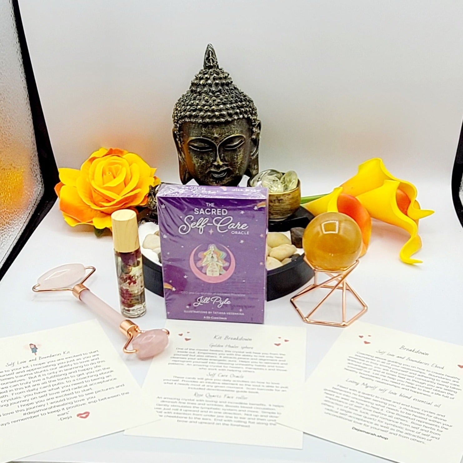 Self love and boundaries kit - DejaMarah Crystal Therapy 