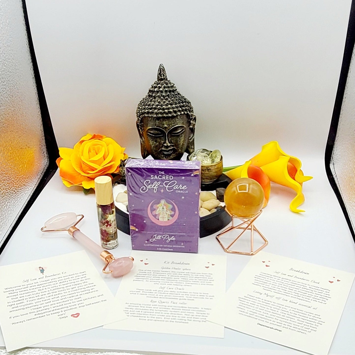 Self love and boundaries kit - DejaMarah Crystal Therapy 