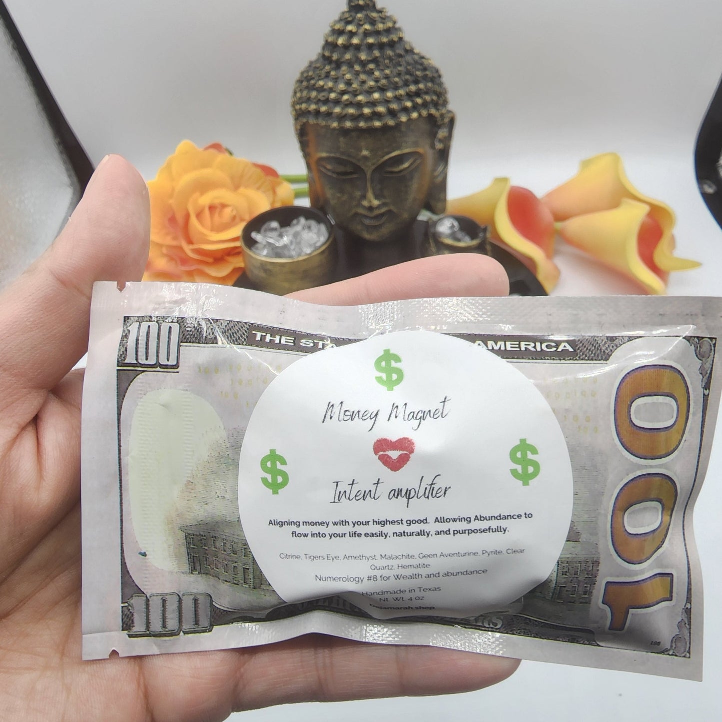 Money Magnet Intent amplifier - DejaMarah Crystal Therapy 