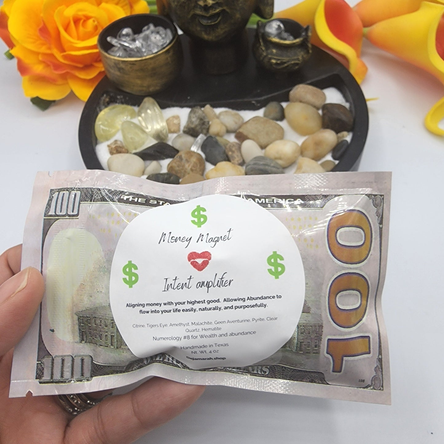 Money Magnet Intent amplifier - DejaMarah Crystal Therapy 